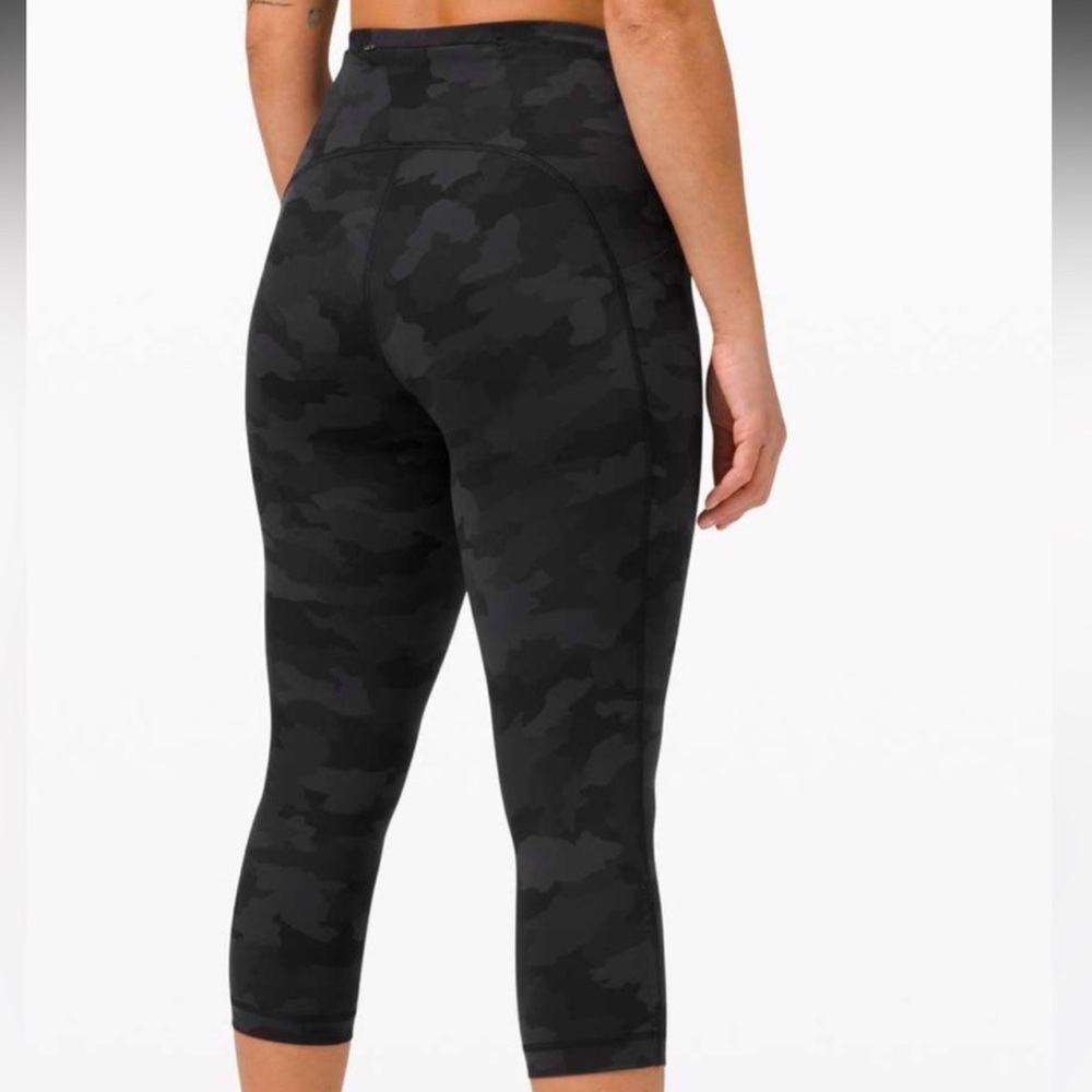NWT Lululemon Swift Speed High Rise Crop 21” Camo